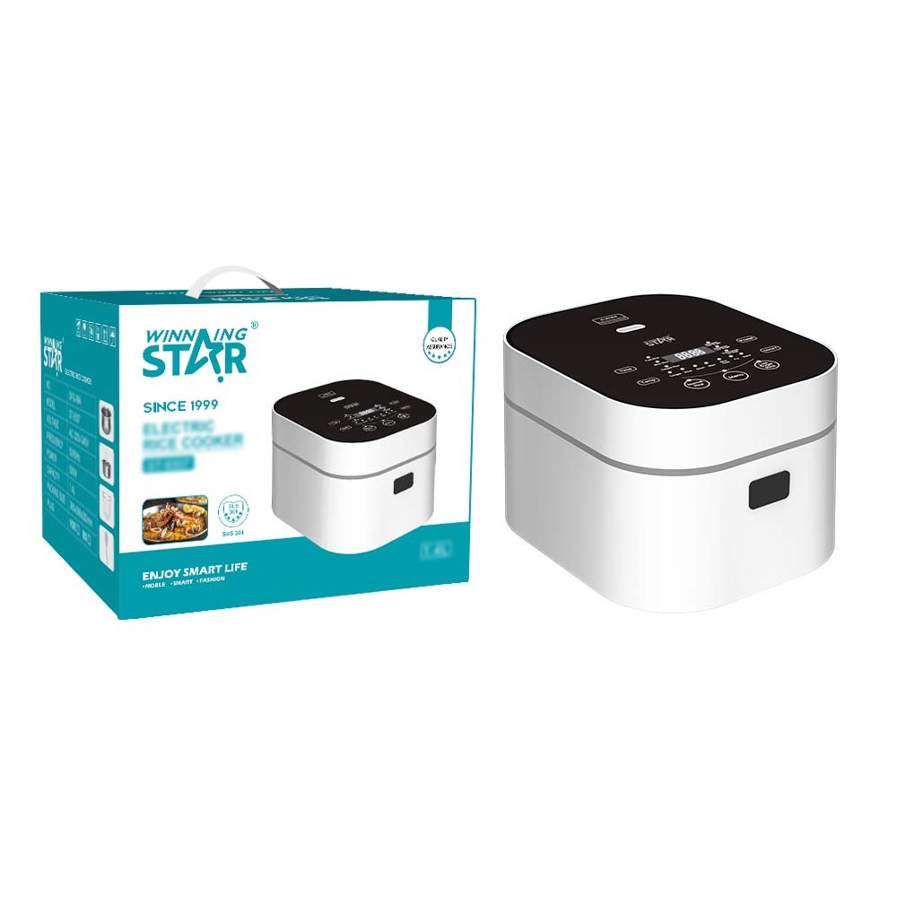 Cuiseur à riz ST-9307 WINNINGSTAR avec affichage numérique, à vapeur, 3 L