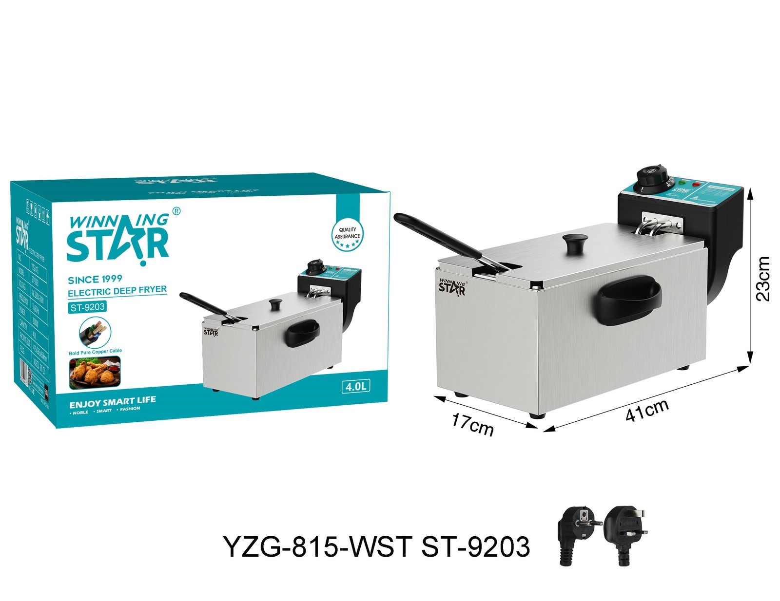 Friteuse ST-9203 WINNINGSTAR 4 L