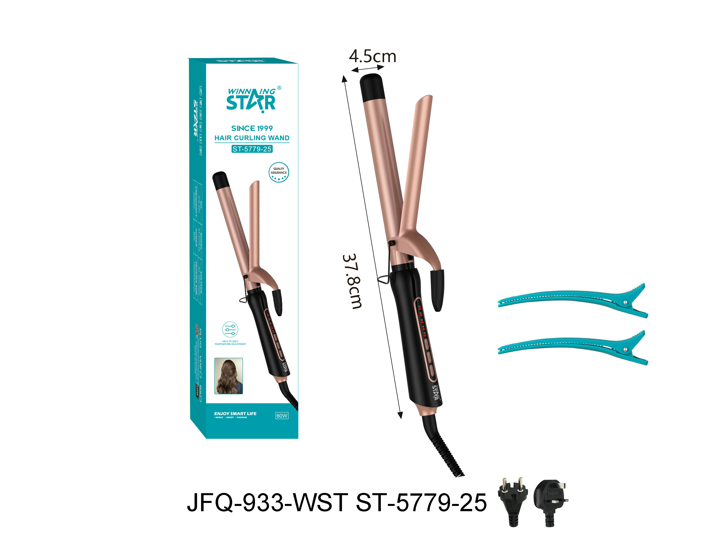 Fer à friser ST-5779-25 WINNINGSTAR