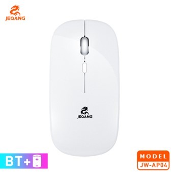 Souris Bluetooth JW-AP04 – Design Ultra-Fin & Molette Bille – 4D Silencieuse – Rechargeable & Éco-énergétique – Look Fashion Minimaliste