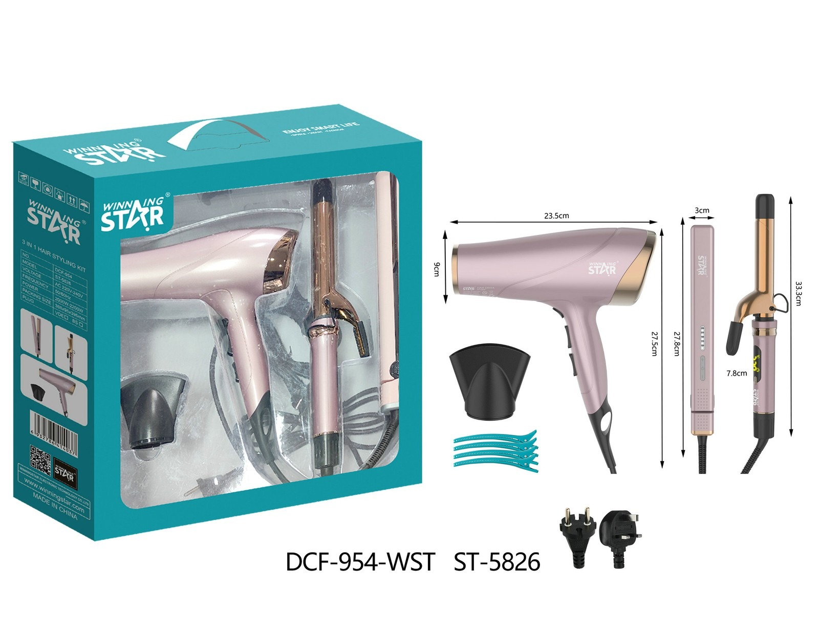 Sèche-cheveux ST-5826 WINNINGSTAR