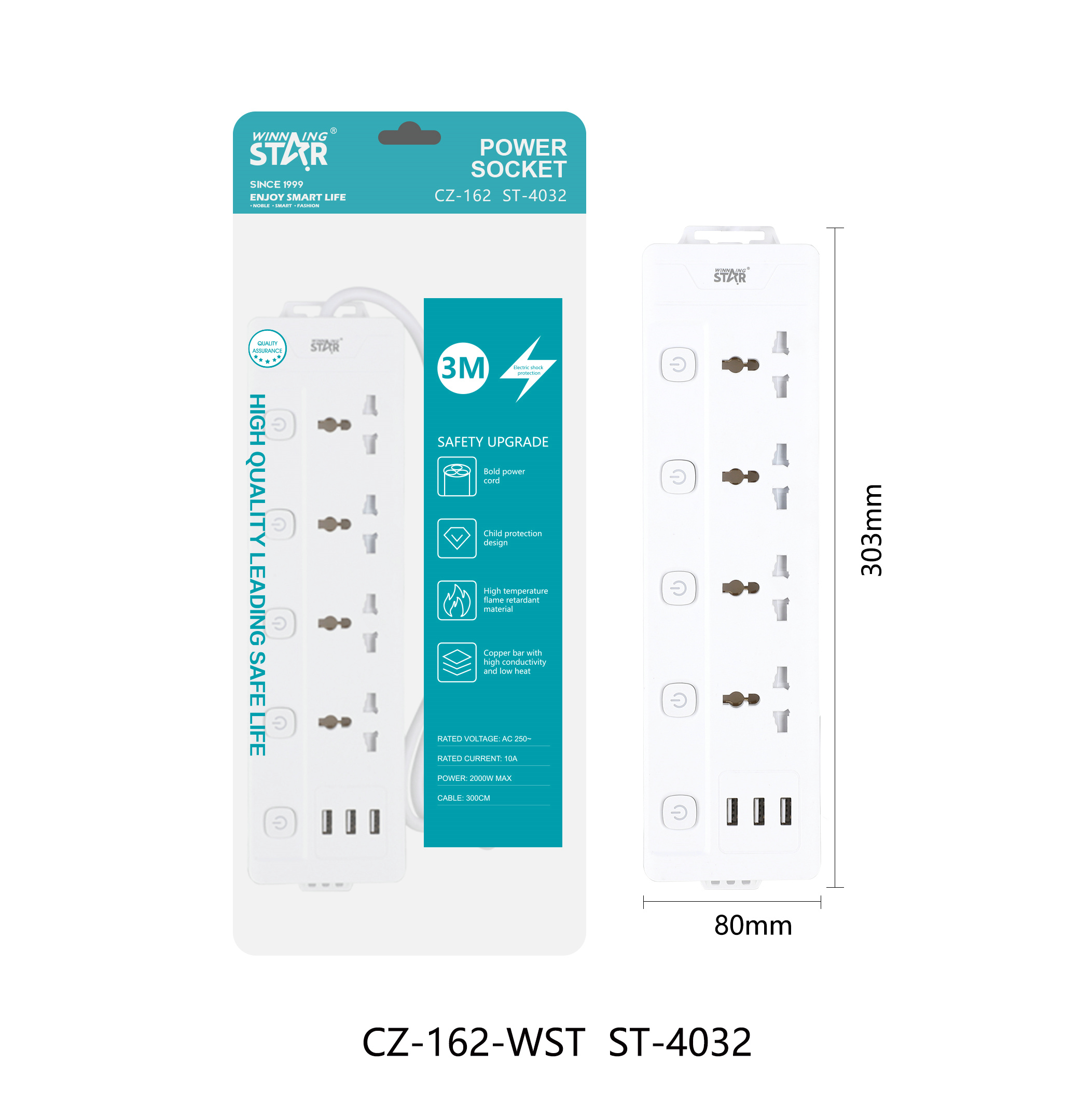 Prise ST-4032 WINNINGSTAR