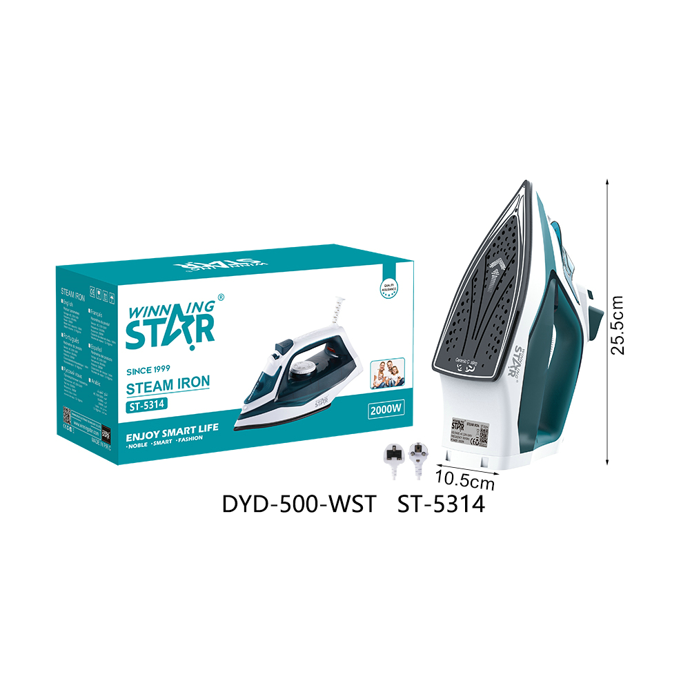 Fer à repasser ST-5314 WINNINGSTAR à vapeur, 2000 W