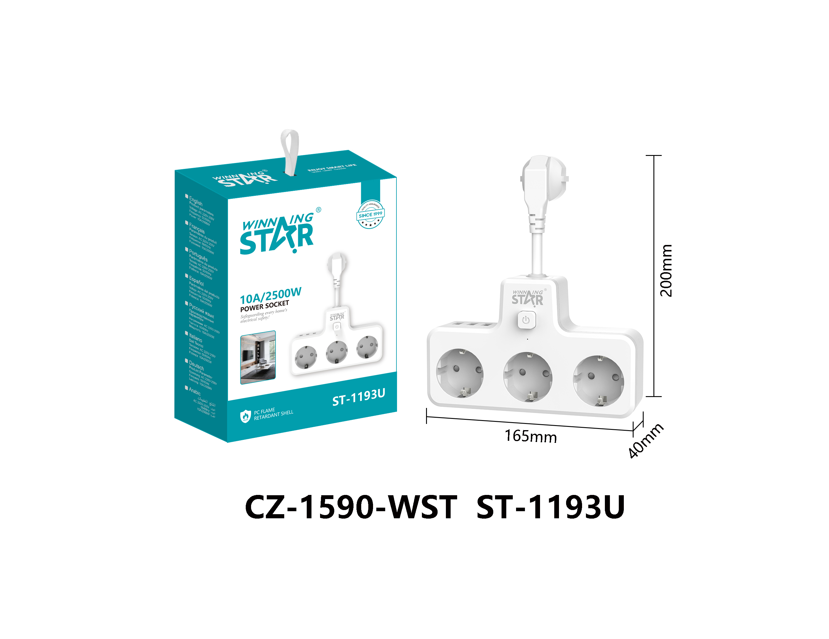Multiprise ST-1193U WINNINGSTAR