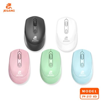 Souris Sans Fil JW-213B – Technologie 4D & 2.4G – Sensibilité 1600 DPI – Ergonomie Pro