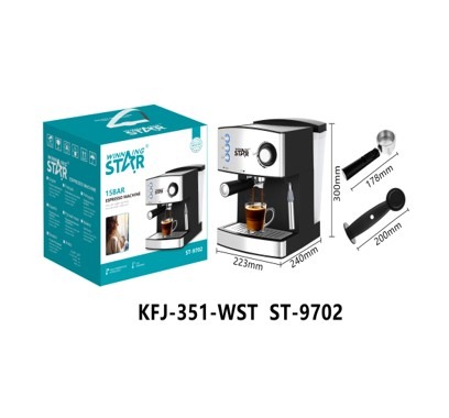 Machine à café ST-9702 WINNINGSTAR à vapeur