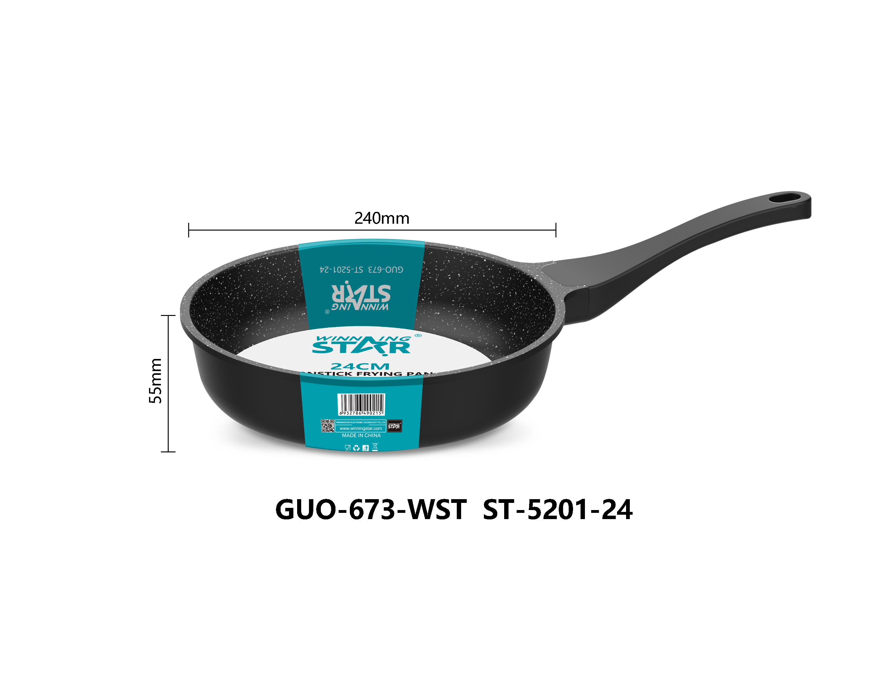 Poêle à frire ST-5201-24 WINNINGSTAR