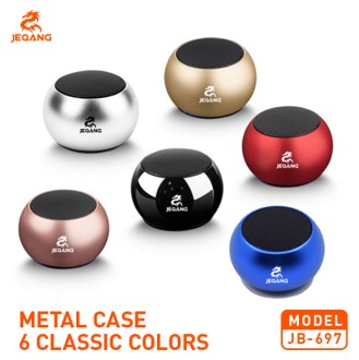 Mini Enceinte Bluetooth Hybride JB-697 – Ultra-Compacte – Bluetooth & Jack 3.5mm