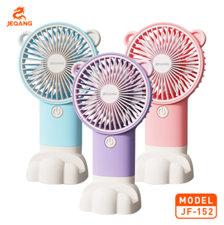 Mini Ventilateur Portable JF-152 – Design Ergonomique – Mode Main & Bureau