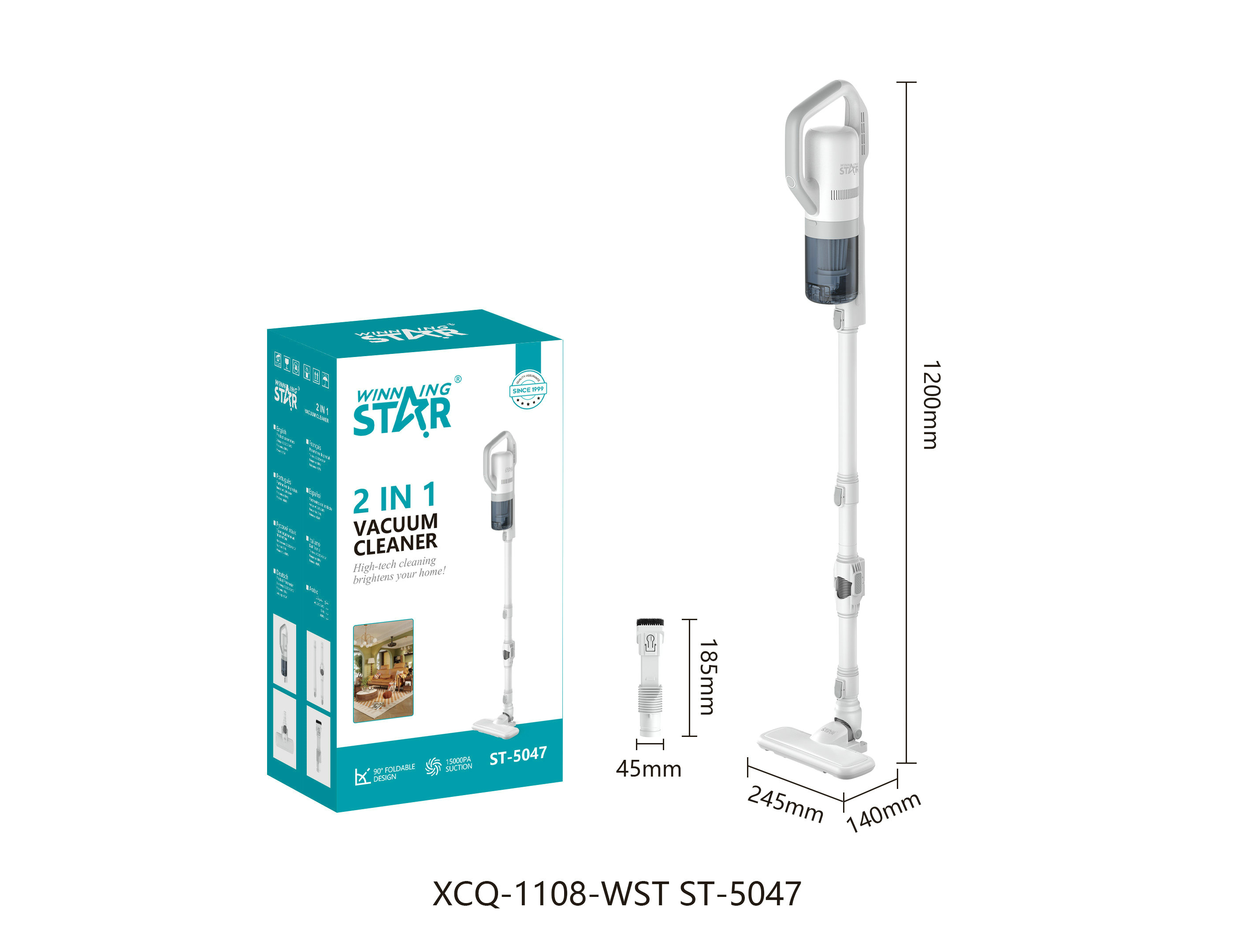 Aspirateur à main ST-5047 WINNINGSTAR